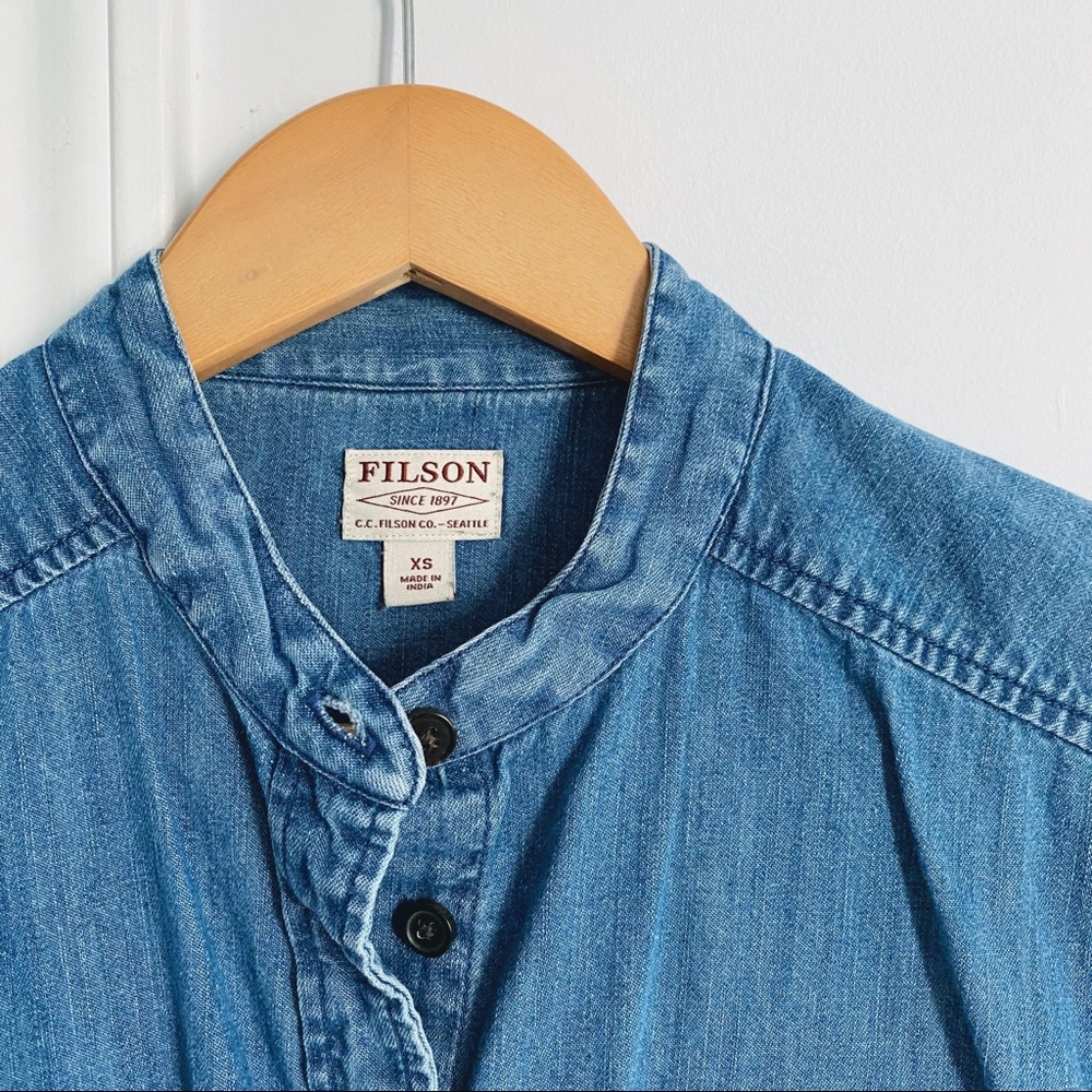 Denim Filson Button Down Shirt